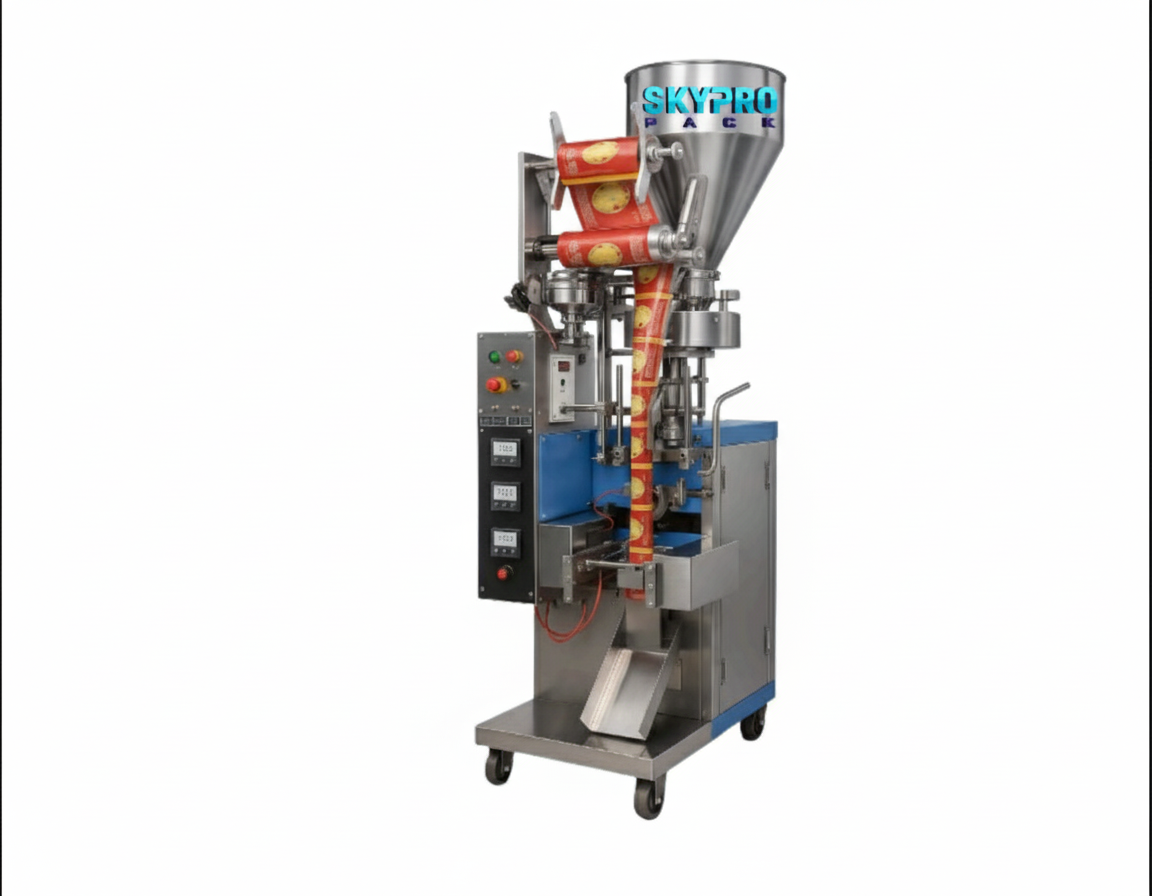 Half Pneumatic Pouch Packing Machine