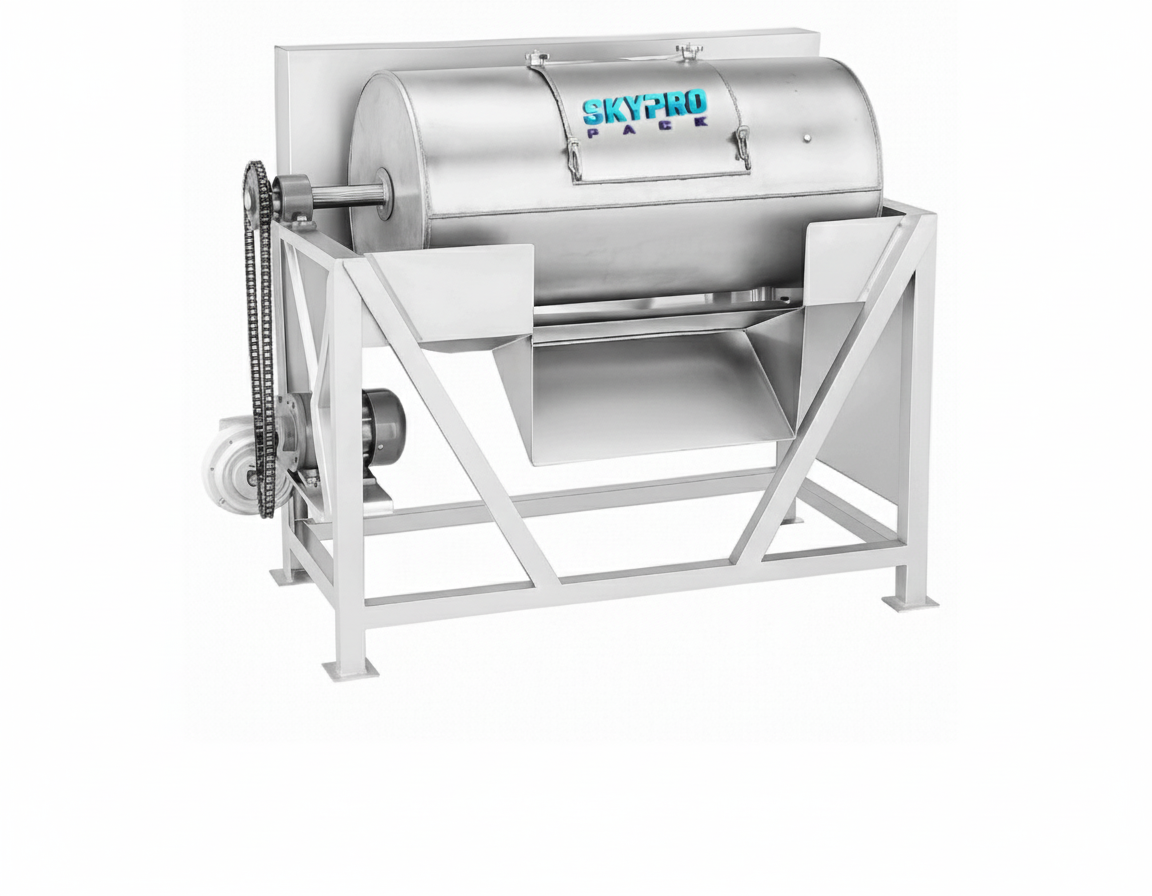 LPG Gas Drum batch Roaster Machine